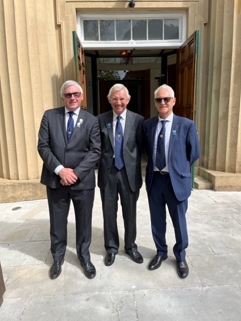 The Constables and Dean of the Douzaine attended the Proclamation of His Majesty Kings Charles III at St James on Sunday 11th September 2022.  From Left to Right, Dave Beausire (Senior Constable), Ben Gregg, (Dean), Jeff Wilkes-Green (Junior Constable)